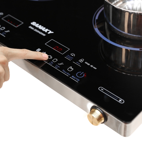 Bếp hồng ngoại đôi Sanaky SNK-203HGNW